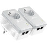 Комплект адаптеров TP-LINK POWERLINE AV600 TL-PA4020P KIT со встроенной розеткой